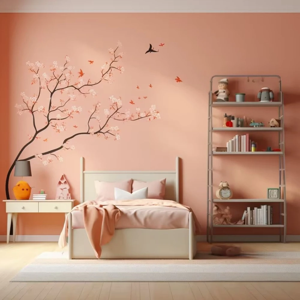 wall painting designs for bedroom